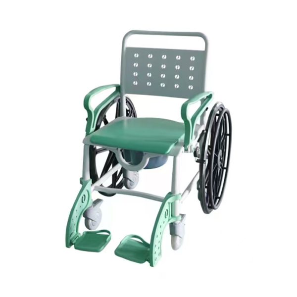 Multi-Functional Manual Wheelchair Multifunktionaler Rollstuhl mit Dusch- und Toilettensitz