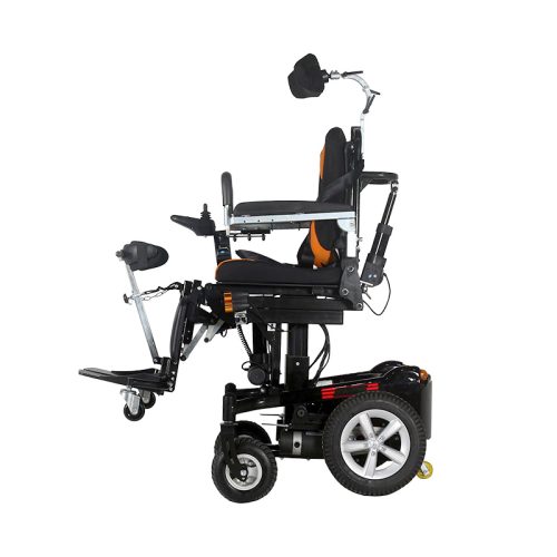Elektrischer Stehrollstuhl mit Neigungs- und Dual-Mode-Steuerung