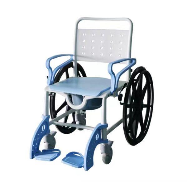 02 Multifunktionaler Rollstuhl mit Dusch- und Toilettensitz