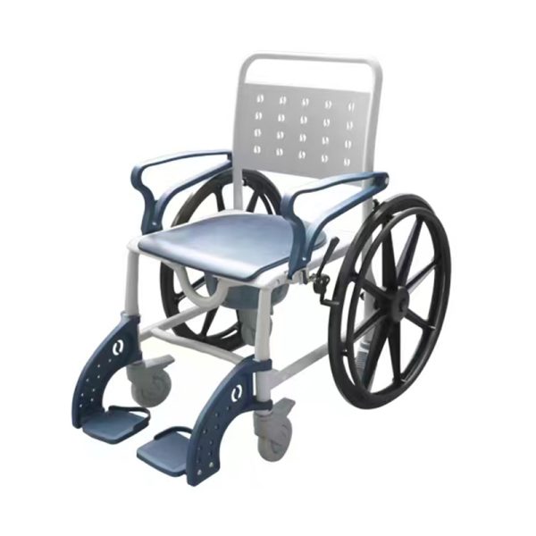 03 Multifunktionaler Rollstuhl mit Dusch- und Toilettensitz