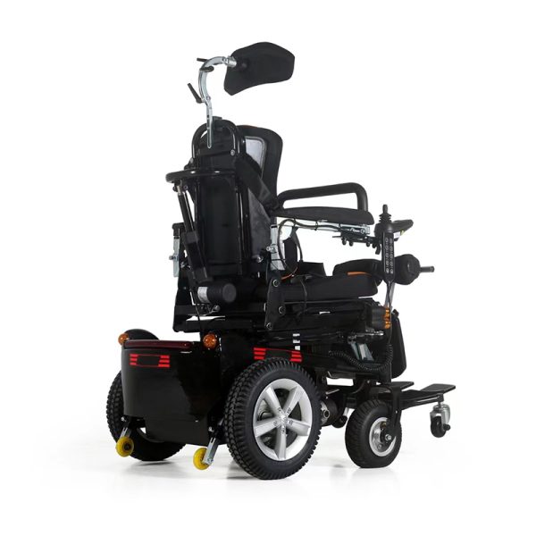 03 Elektrischer Stehrollstuhl mit Neigungs- und Dual-Mode-Steuerung