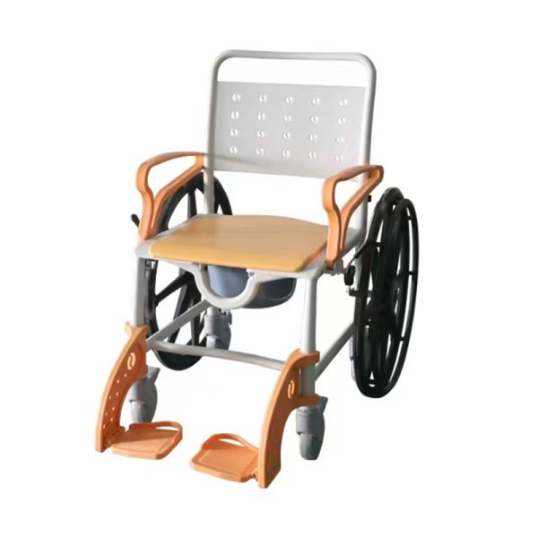 04 Multifunktionaler Rollstuhl mit Dusch- und Toilettensitz