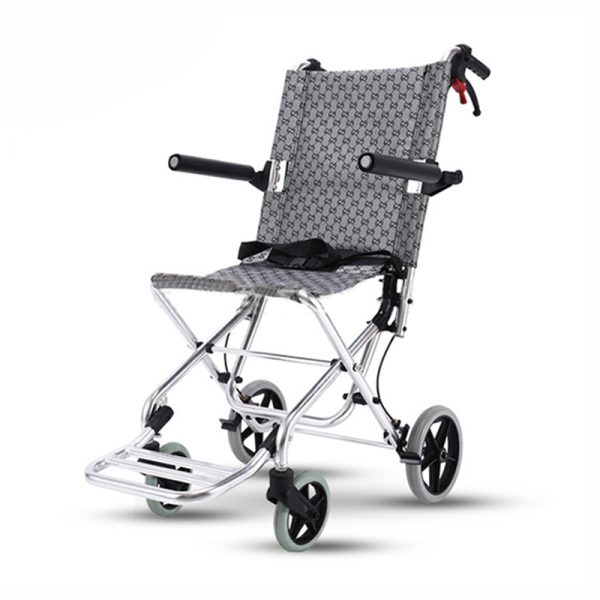 Lightweight Aluminum Manual Wheelchair Leichter manueller Aluminium Rollstuhl mit hochklappbaren Armlehnen