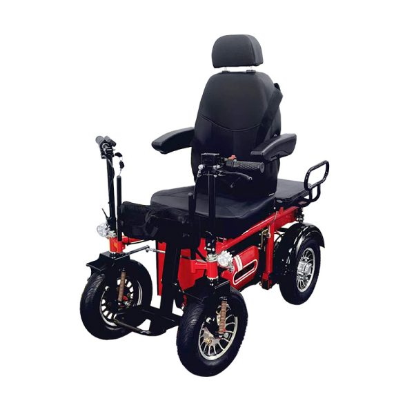 01 Elektrischer Offroad-Rollstuhl mit hoher Kapazität (bis 200 kg)