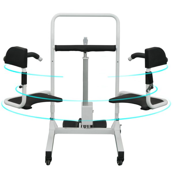 05 (1) Elektrischer Hebe Transfer Rollstuhl YSM2302 | Höhenverstellbar 45–65 cm