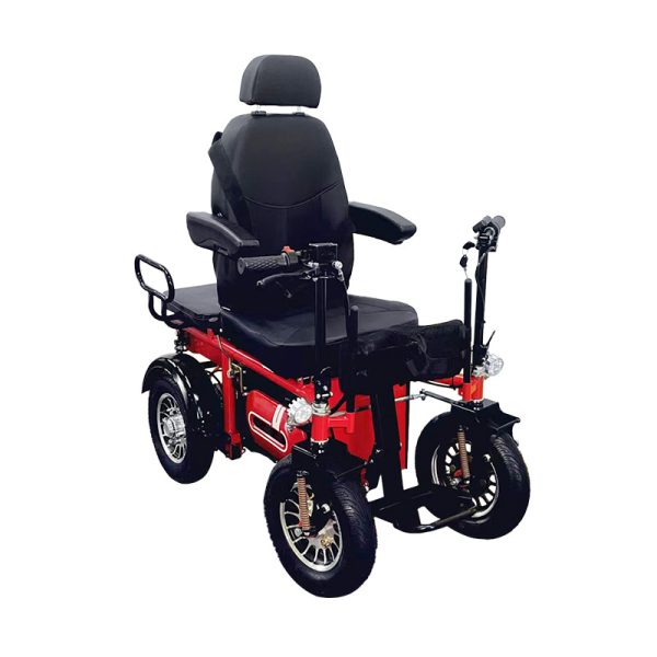 06 Elektrischer Offroad-Rollstuhl mit hoher Kapazität (bis 200 kg)