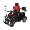 01 Zweisitziger Geländeelektro-Rollstuhl, Hochleistungsmotor & Langstreckenbatterie