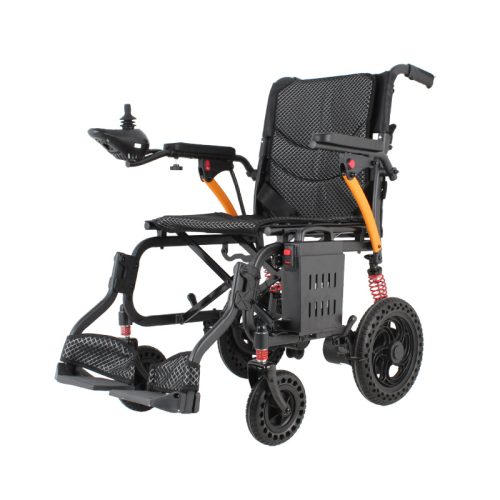 Leichte Elektrorollstuhl YSE117 – Klappbarer Mobilitätsstuhl mit Doppelmotor
