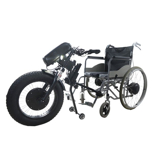 01 Handcycle Kit SH1010 – 48V 1200W Umrüstung für manuelle Rollstühle, Geländetauglich