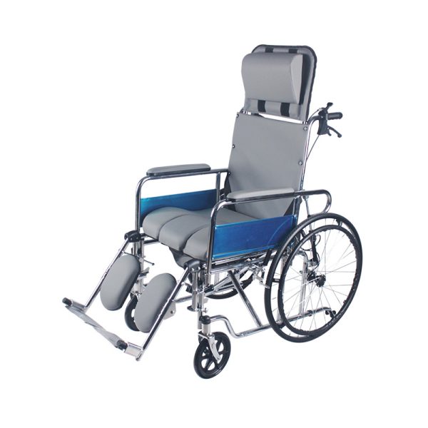 01 Leichter manuelle Rollstuhl YSM2020 – robuster Stahlrahmen, ergonomischer Sitzkomfort, leicht zu manövrieren