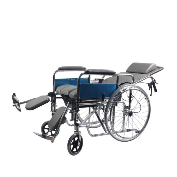02 Leichter manuelle Rollstuhl YSM2020 – robuster Stahlrahmen, ergonomischer Sitzkomfort, leicht zu manövrieren