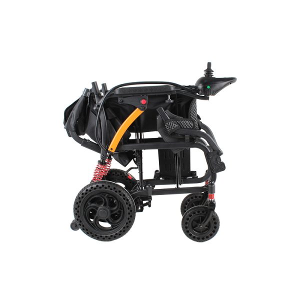 03 Leichte Elektrorollstuhl YSE117 – Klappbarer Mobilitätsstuhl mit Doppelmotor