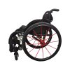 06 Ergonomischer Sportrollstuhl mit Netzsitzkissen und langlebigem Aluminiumrahmen
