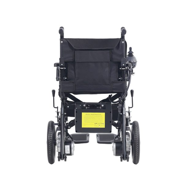 07 Dual-Motor Faltbarer Elektrorollstuhl | Robustes 100 kg Mobilitätshilfsmittel