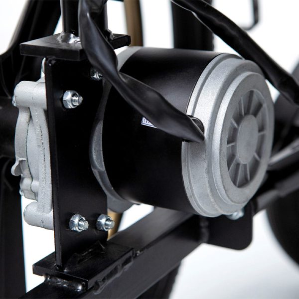 04 Tragbarer, leichter elektrischer Rollstuhl YSE111 mit Magnesiumrahmen