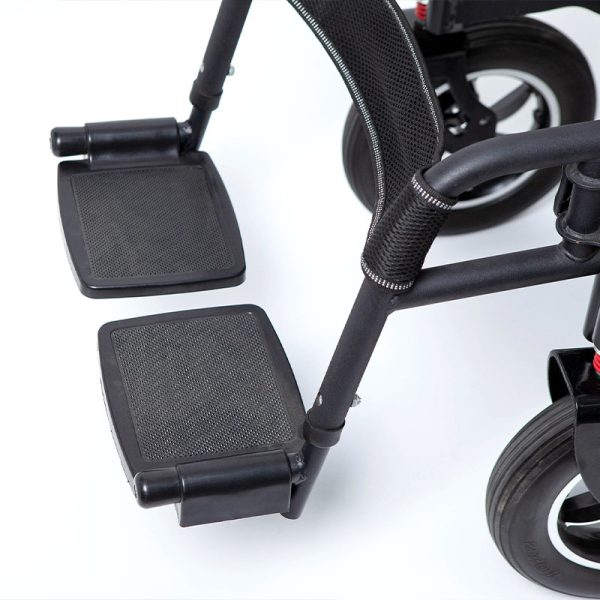 05 Tragbarer, leichter elektrischer Rollstuhl YSE111 mit Magnesiumrahmen