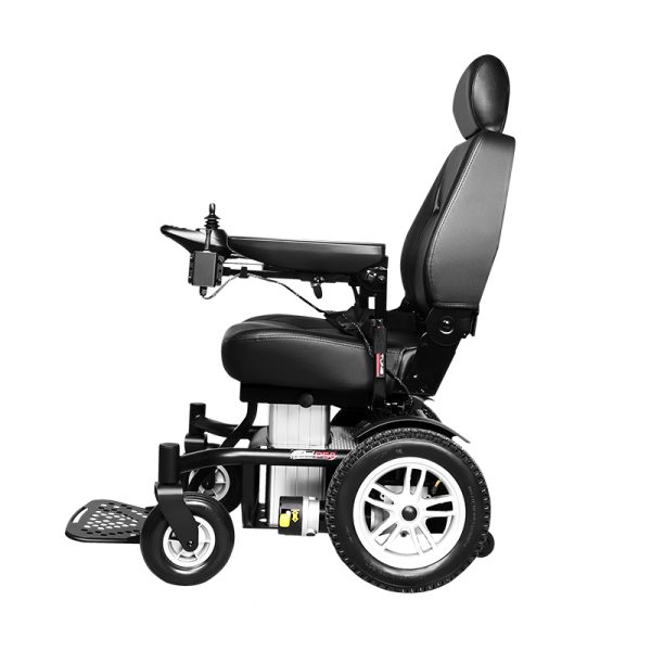 2 Höhenverstellbarer faltbarer elektrischer Rollstuhl YSE314 mit Power-Lift