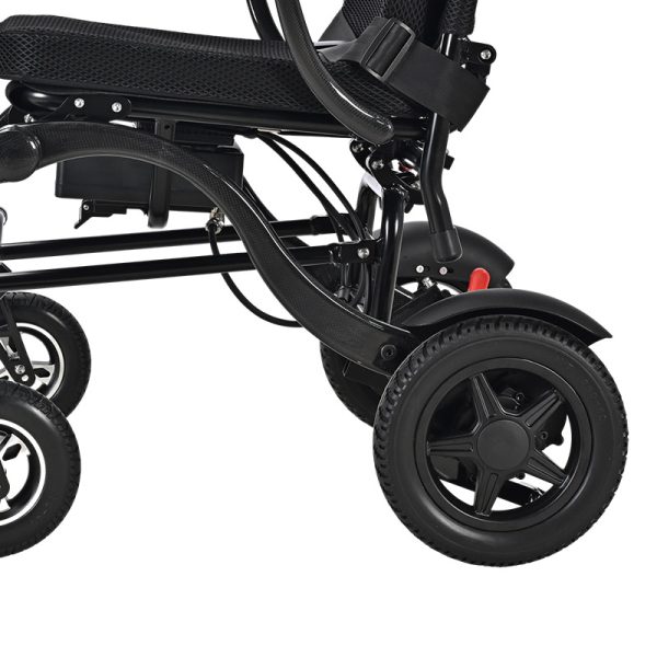 05 Carbonfaser-Klapp-Elektro-Rollstuhl YSE140, flugtauglich, leichter Reise-Mobilitätsstuhl