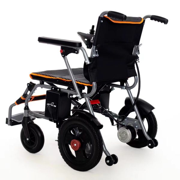 E8800E3E1E420A5E77F46ECCE2B3D04E Outdoor-Klapp-Elektro-Rollstuhl YSE128, Doppelmotor 250W, 15 km Reichweite