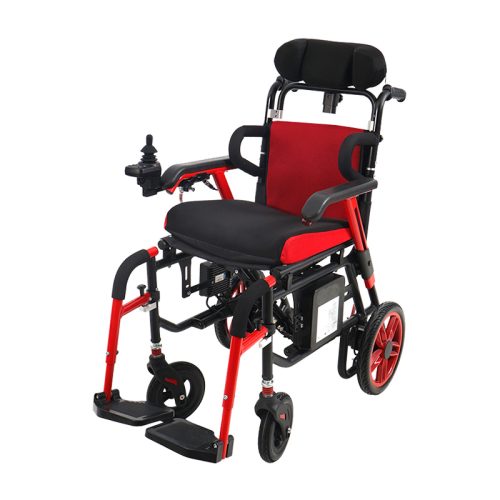 01 Intelligenter Kinder-Elektrorollstuhl YSE402 | Faltbares Design aus Aluminiumlegierung, komfortabel und sicher