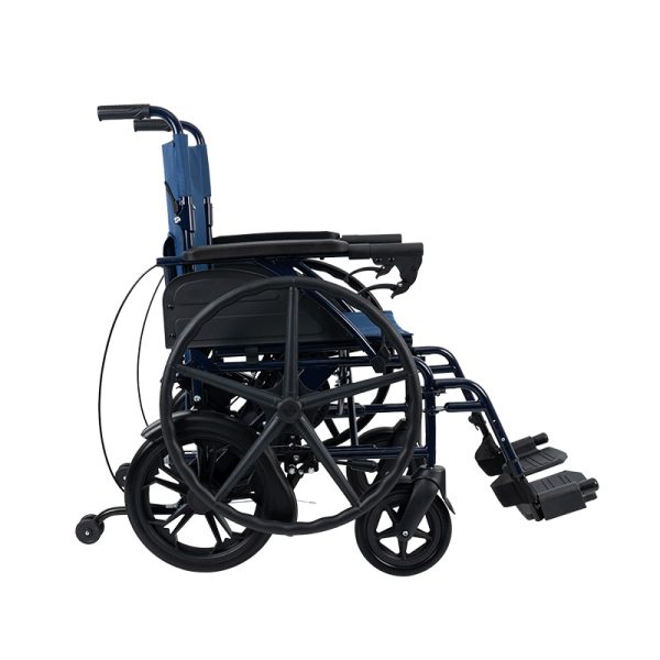02 Manueller Rollstuhl YSM2025 mit ergonomischem Greifringantrieb