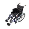 Faltbarer Kinderrollstuhl mit verstellbarer Rückenlehne und Sicherheitsdesign