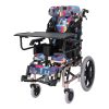 2 Leichter Kinderrollstuhl YSM2201L mit Faltmechanismus und verstellbarer Rückenlehne