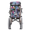4 Leichter Kinderrollstuhl YSM2201L mit Faltmechanismus und verstellbarer Rückenlehne