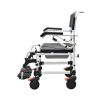 Faltbarer manueller Aluminium-Rollstuhl YSM2057 mit Toilettenfunktion und leichten PU-Rädern